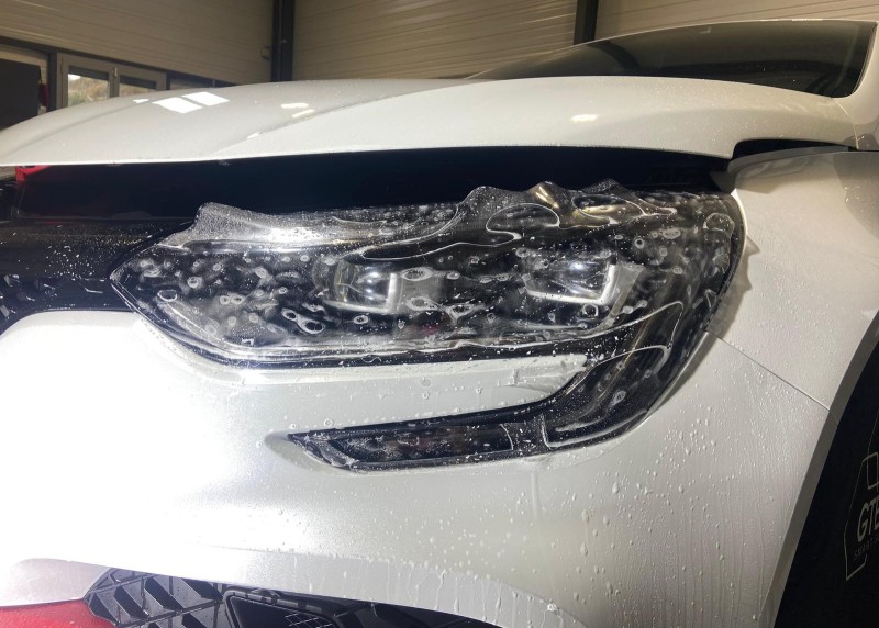 Protection de carrosserie, avec traitement céramique et pose PPF Mégane 4rs Trophy-R de Vaugneray