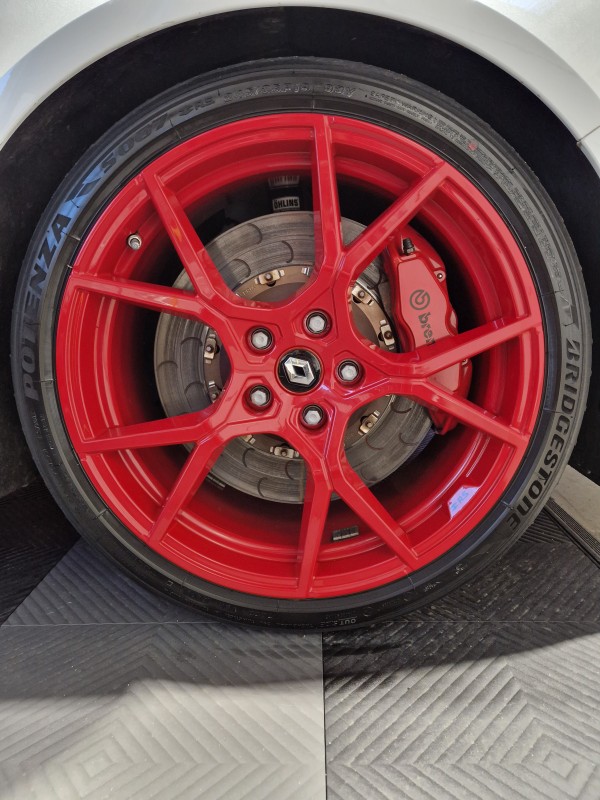 Protection de carrosserie, avec traitement céramique et pose PPF Mégane 4rs Trophy-R de Vaugneray