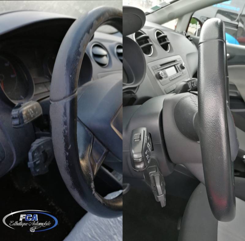 Remise à neuf de l’intérieur d’un véhicule dans le Rhône