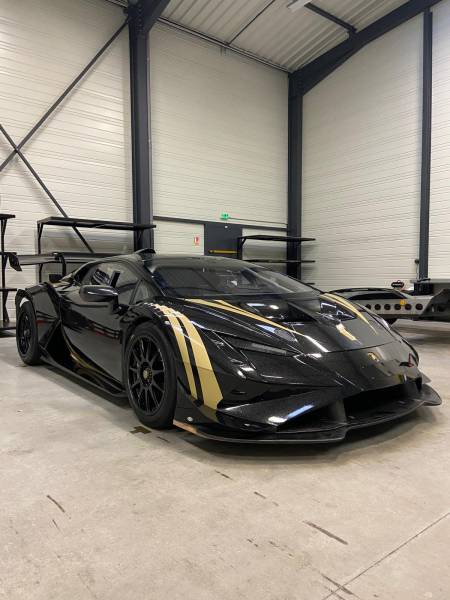 Covering complet sur une Lamborghini Huracan du Rhône