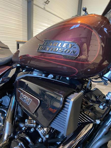 Protection carrosserie sur une Harley Davidson CVO Street Glide de 2024 de l’Ain