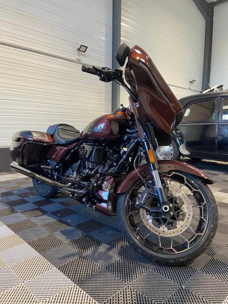 Protection carrosserie sur une Harley Davidson CVO Street Glide de 2024 de l’Ain