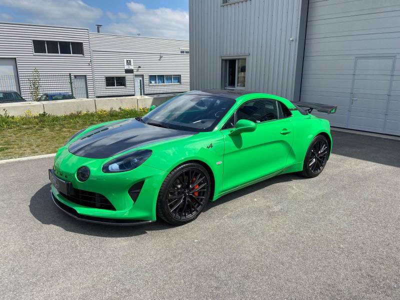 L'alpine Vert Jardin avant la livraison