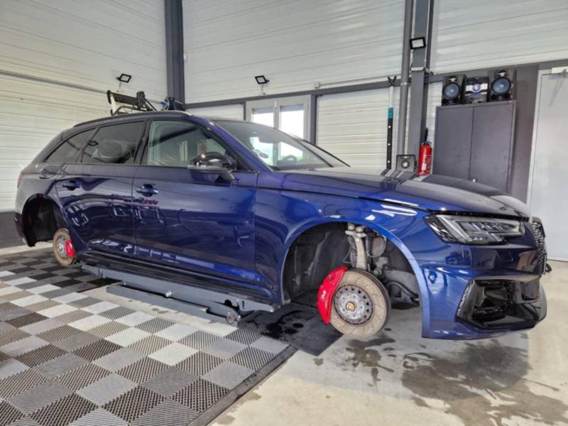 Protection complète pour une Audi RS4 à Lyon dans le Rhône