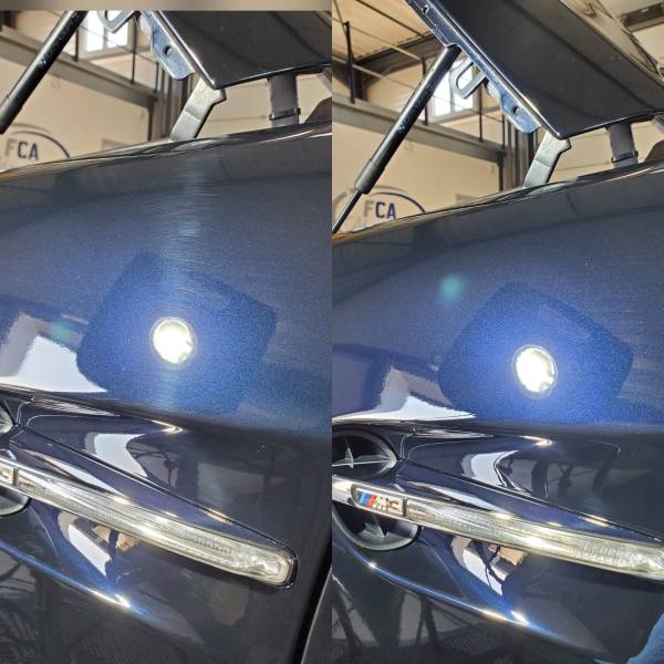 Traitement céramique Gtechniq sur une BMW M3 à Lyon