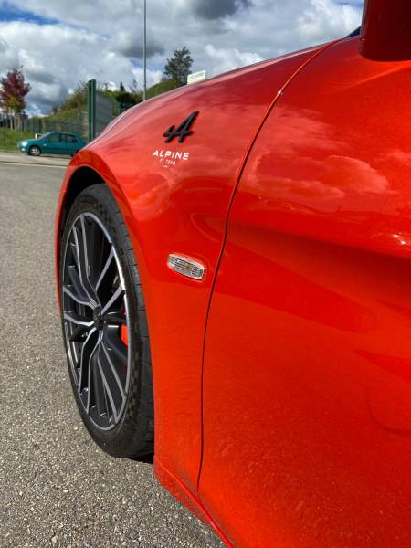 Protection complète par un film PPF pour une Alpine A110S dans la Loire