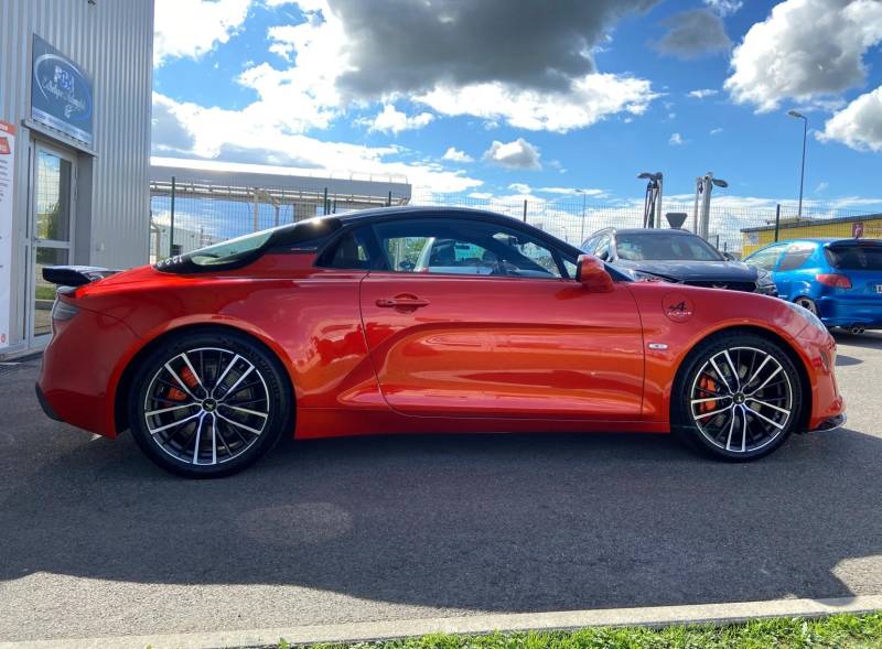 Protection complète par un film PPF pour une Alpine A110S dans la Loire