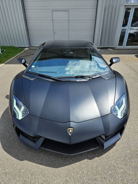 PPF complet pour une Lamborghini Aventador 5Oth dans le Rhône