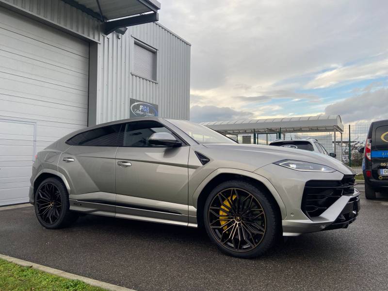 Protection PPF complète pour un Lamborghni Urus de Lyon