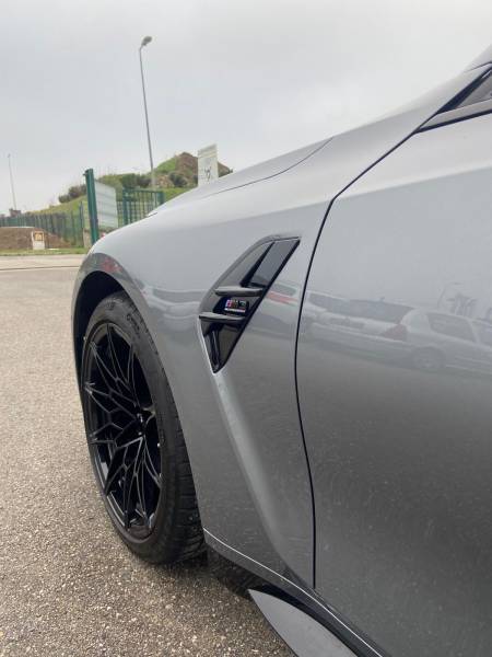 Protection PPF de la face avant d'une BMW M3 Compétition de Lyon